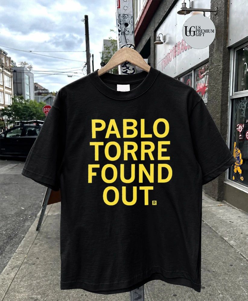 Pablo Torre Found Out podcast sports media shirt