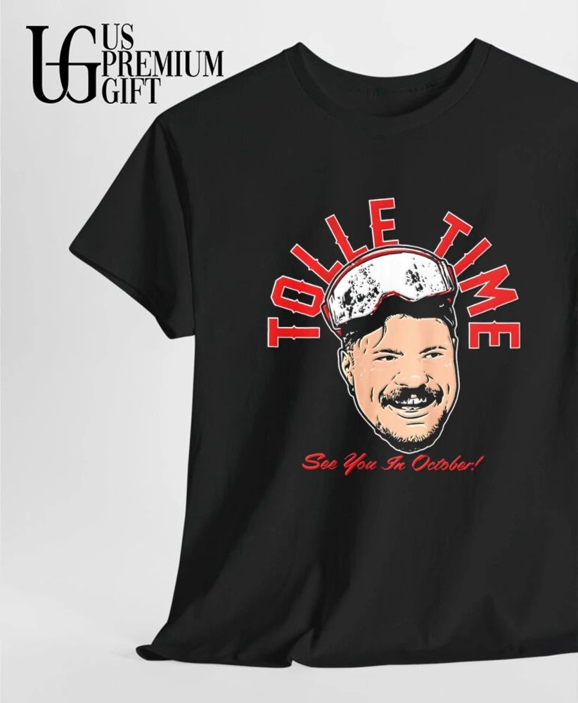 Tolle Time see you in October Payton Tolle Boston Red Sox baseball big head shirt