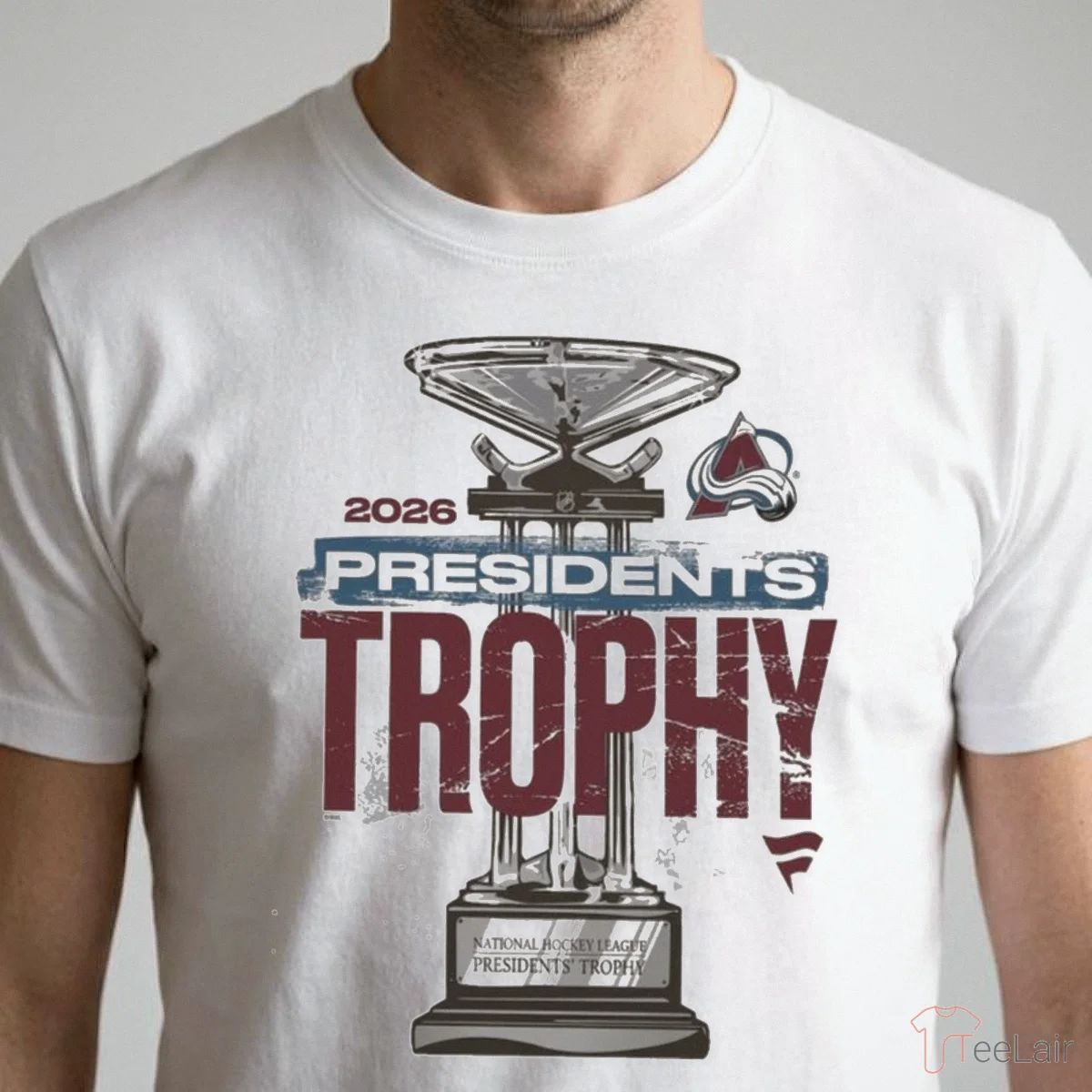 Colorado Avalanche NHL 2026 Presidents Trophy Winner Stanley Cup Playoffs 2026 Shirt