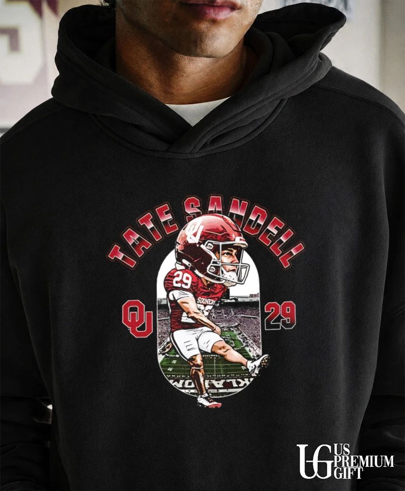 Tate Sandell Oklahoma Sooners Football 29 shirt