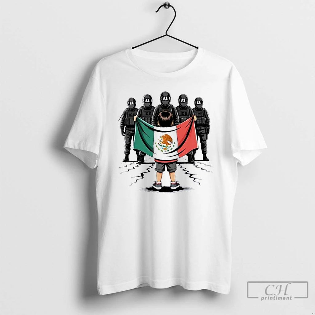 Classic Young Baby Anti Ice Mexican Flag T Shirts Hoodie Longsleeve