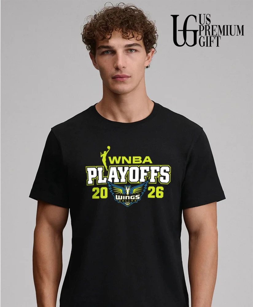 Playoffs Dallas Wings WNBA 2026 logo shirt