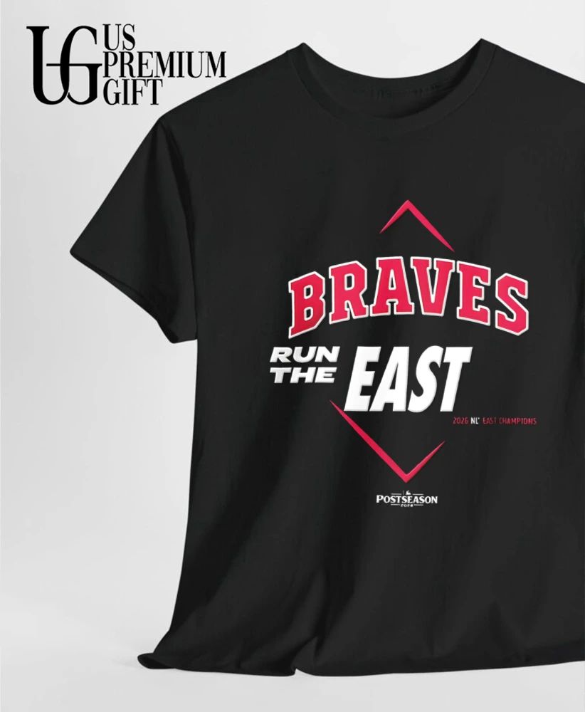 Run The East Atlanta Braves 2026 NL East Division Champions shirt