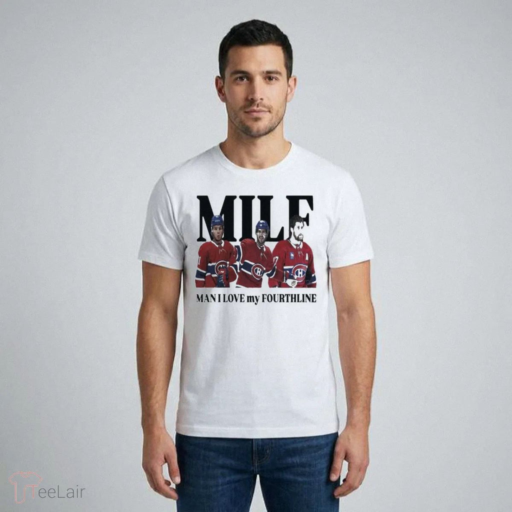 Milf Man I Love My Fourthline Montreal Canadiens Shirt