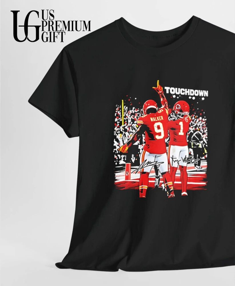 Kenneth Walker III and Xavier Worthy Kansas City Chiefs Touchdown ’26 signature shirt