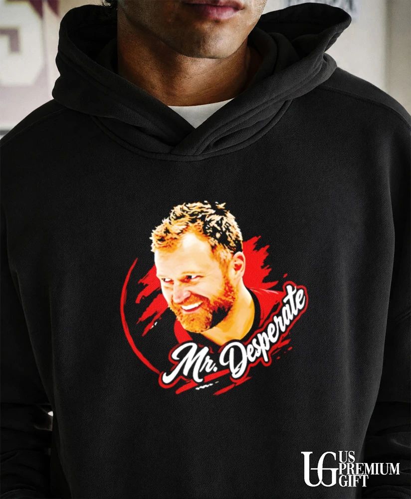 Fabian Zetterlund Mr Desperate Ottawa Senators hockey shirt