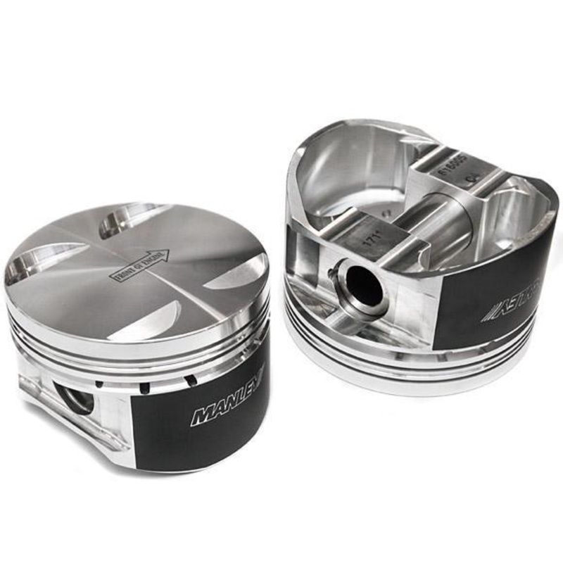 Manley Performance Platinum Series Piston Set – 94.65mm Bore w/10:1 Compression Ratio | 2007-2021 Toyota Tundra, Sequoia, Land Cruiser 200 Series and Lexus LX 570 (648106C-8)