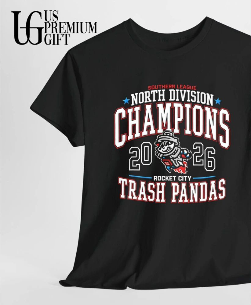 Trash Pandas Southern League North Division Champions 2026 shirt