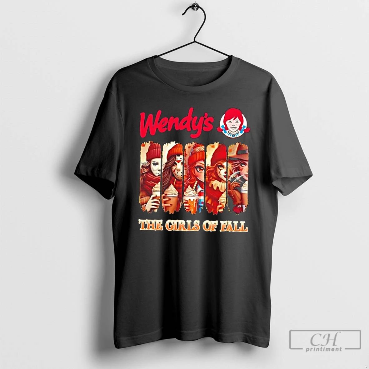 Wendys The Girls Of Fall Cosplay Happy Halloween T Shirts