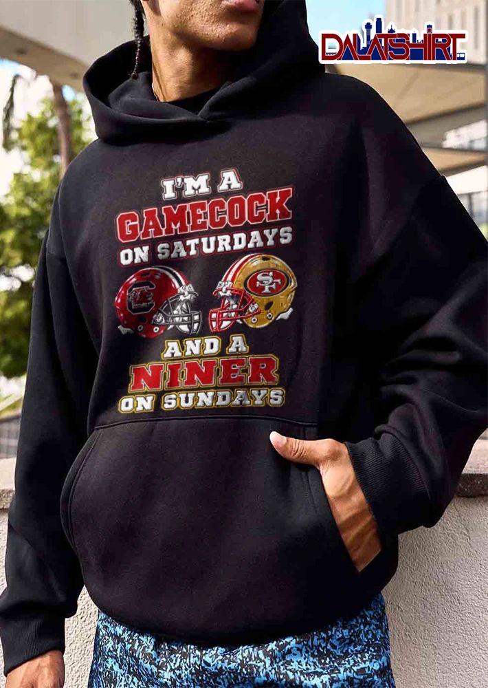 I Am A Gamecock On Saturdays And A Niner On Sundays shirt