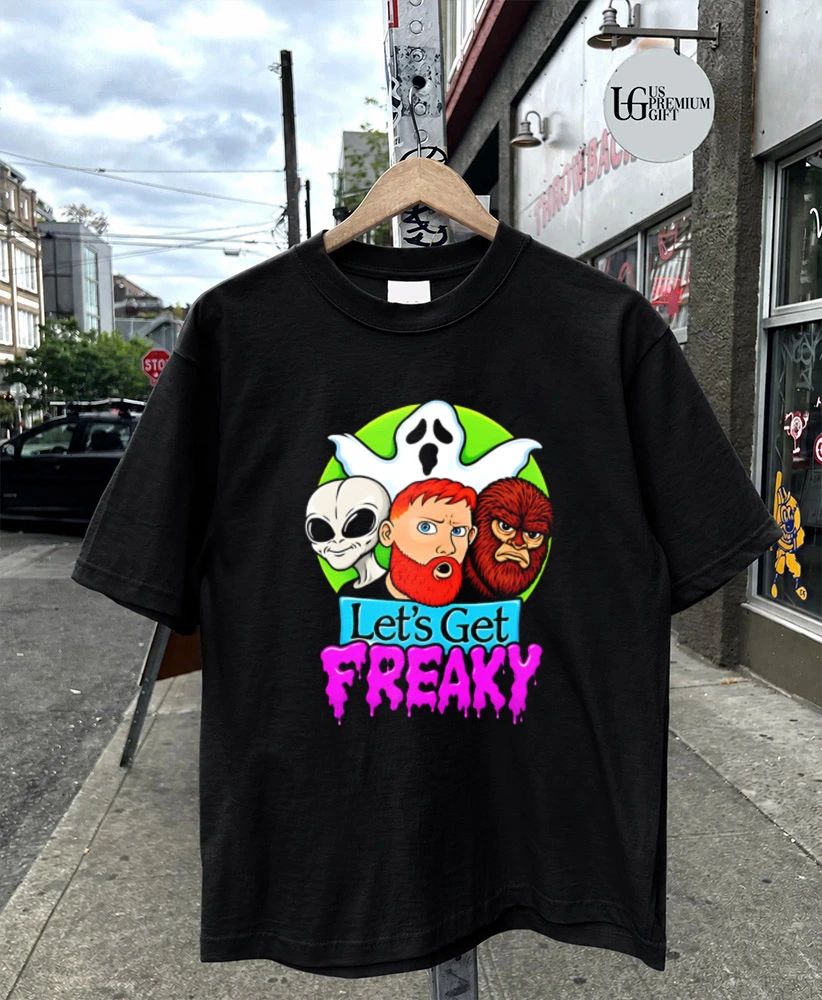 Let’s Get Freaky with Alien Ghost and Bigfoot shirt