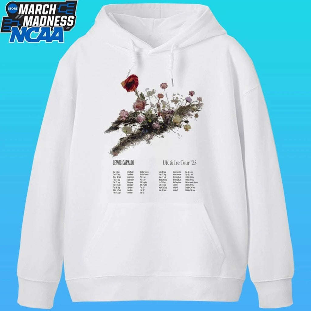Lewis Capaldi Flowers Dateback Shirt