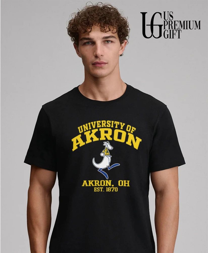 University Of Akron Zips Akron OH Est 1870 mascot shirt
