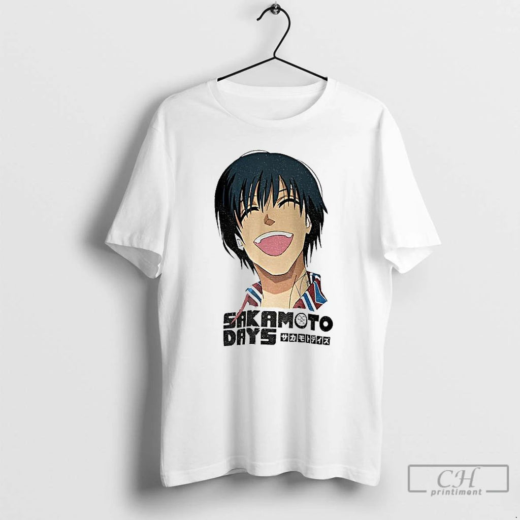 Carmelo Anthony Wearing Sakamoto Days Pork Bun T Shirts