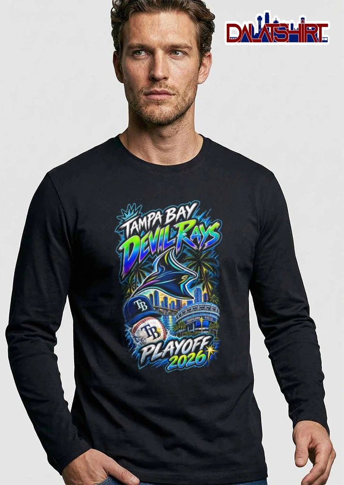 Tampa Bay Devil Rays 2026 stingray baseball cap stadium skyline shirt
