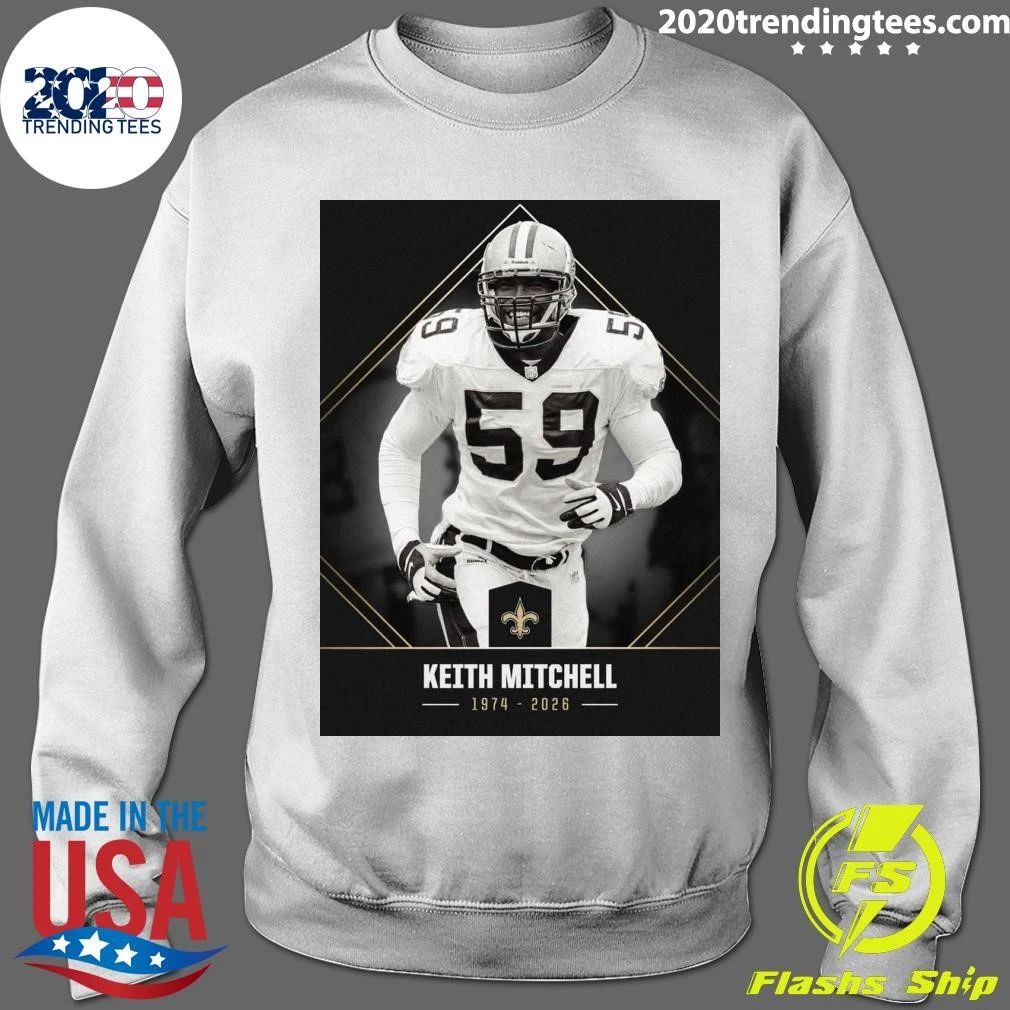 Rip Keith Mitchell 1974-2026 Shirt