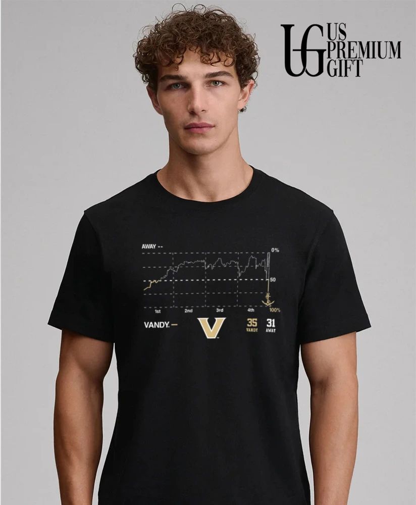 Miracle win probability chart Vanderbilt Commodores football shirt