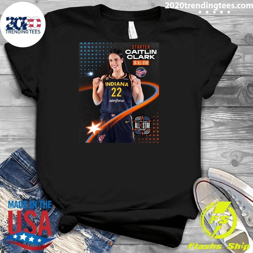 Starter Caitlin Clark Your Official 2026 AT&T WNBA All-Star Starters Shirt