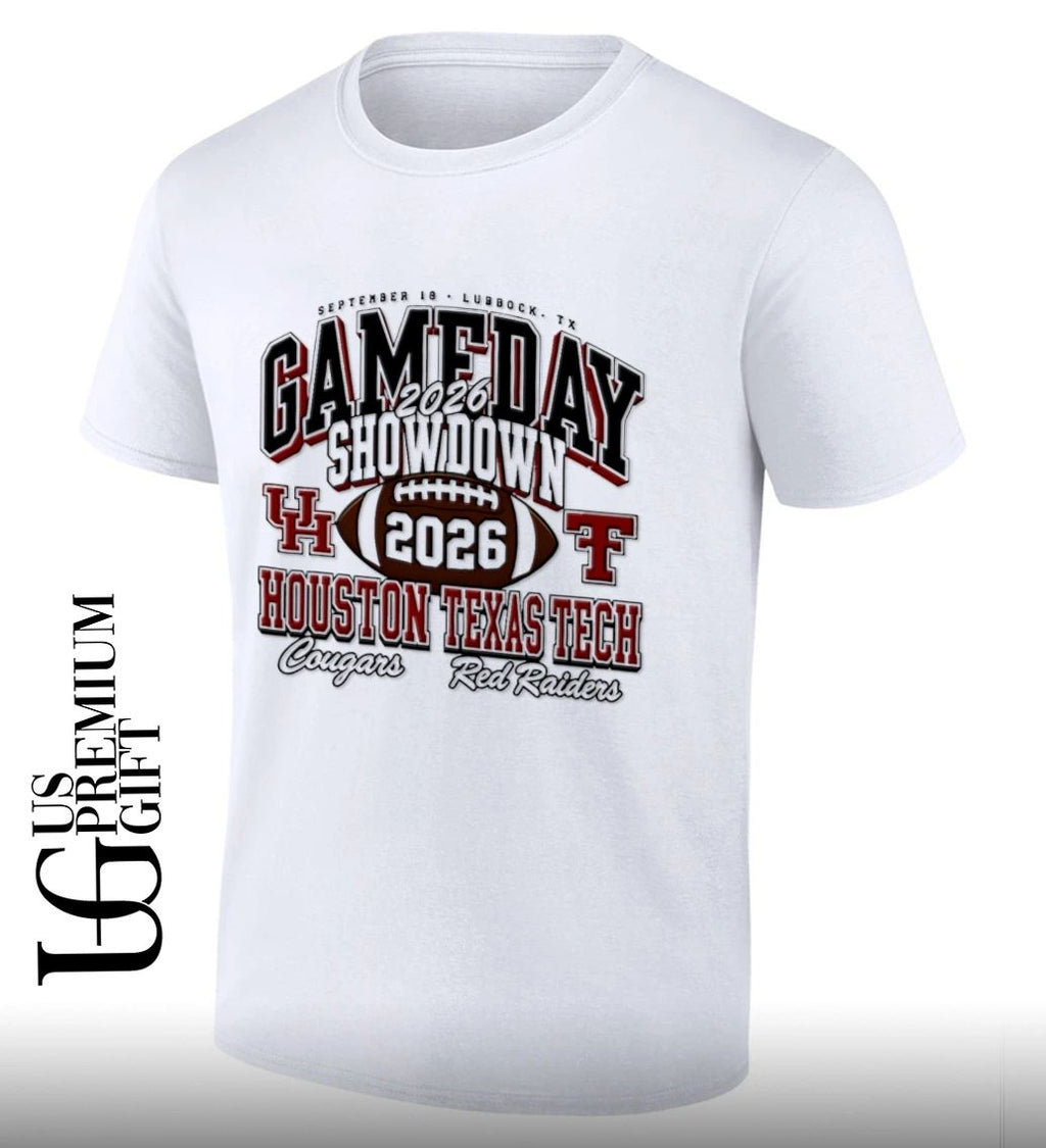 Houston Cougars vs Texas Tech Gameday Showdown September 18 2026 logo shirt