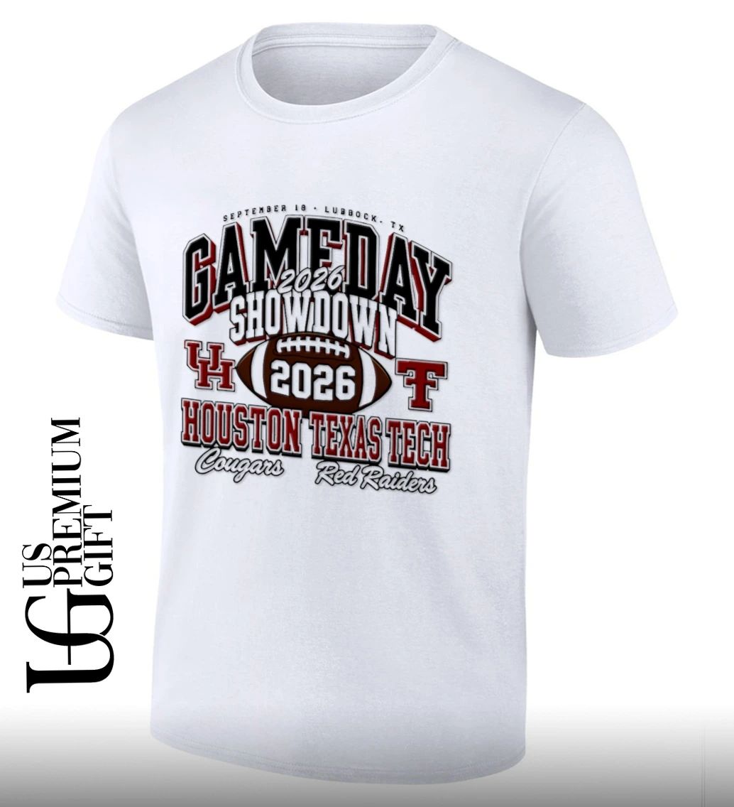 Houston Cougars vs Texas Tech Gameday Showdown September 18 2026 logo shirt