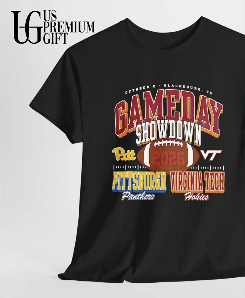 Virginia Tech Hokies vs Pitt Panthers NCAA Football Gameday Showdown 2026 shirt