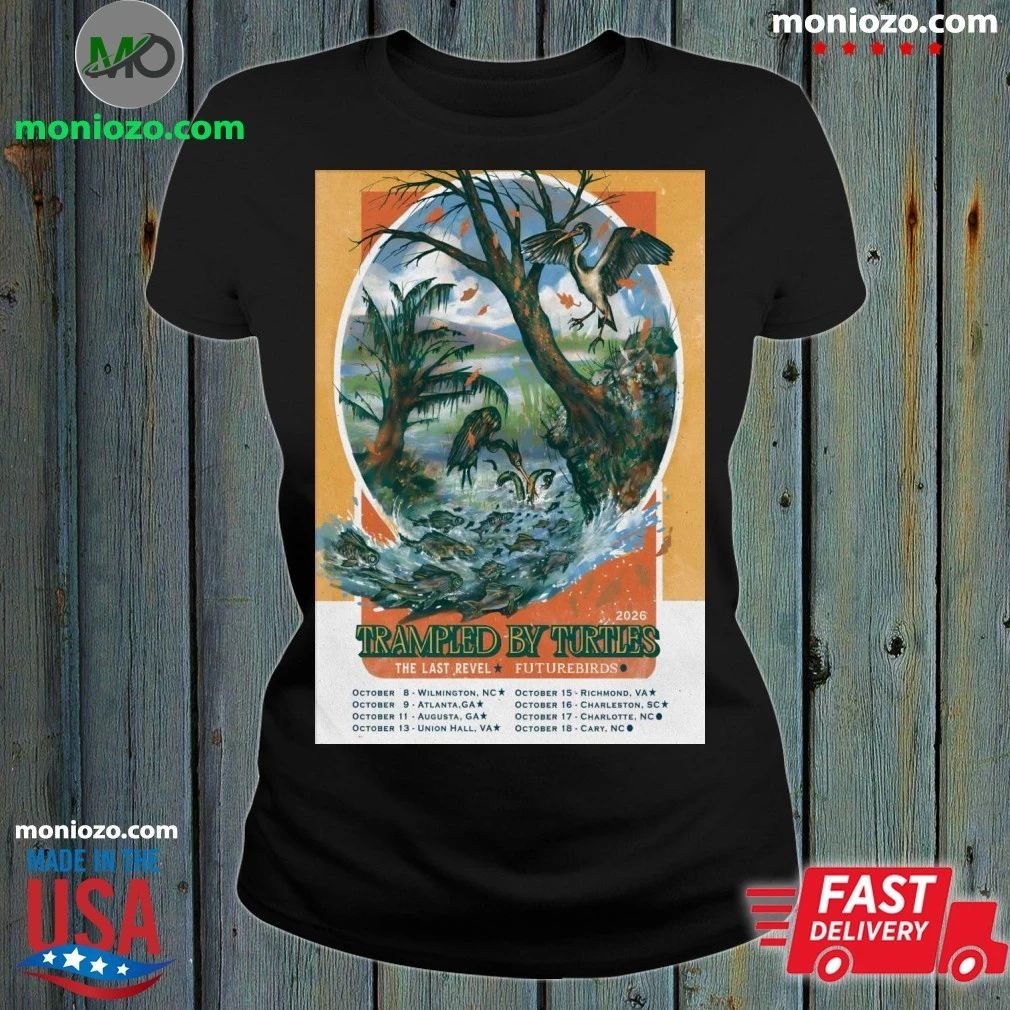 Trampled By Turtles Tour October 2026 Poster Shirt