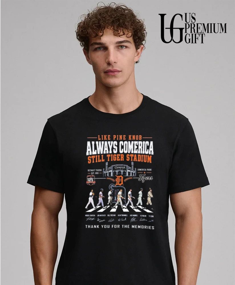Detroit Tigers Like Pine Knob Always Comerica Still Tiger Stadium Memories signature shirt