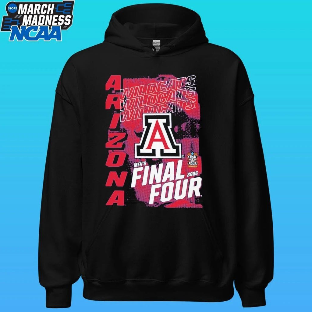 Arizona Wildcats Outerstuff Youth 2026 Ncaa Men’s Basketball Tournament March Madness Final Four Shirt