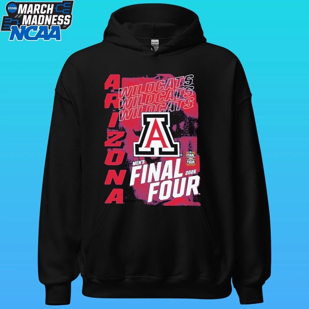 Arizona Wildcats Outerstuff Youth 2026 Ncaa Men’s Basketball Tournament March Madness Final Four Shirt