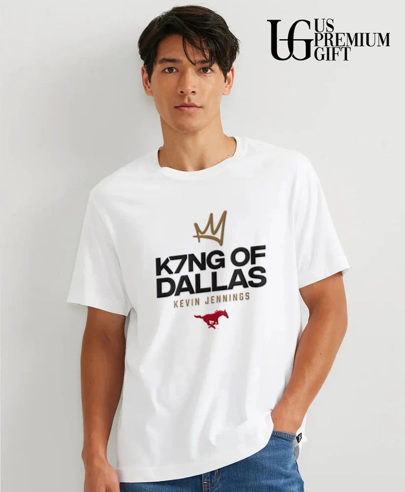 Kevin Jennings K7NG Of Dallas Smu Mustangs Football shirt