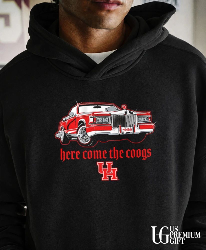 Slab car Here Come The Coogs Houston Cougars football shirt