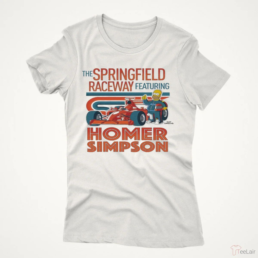 The Springfield Raceway Simpsons T-Shirt