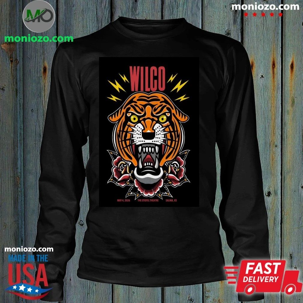 Wilco Salina KS Tour On May 4 2026 Poster Shirt
