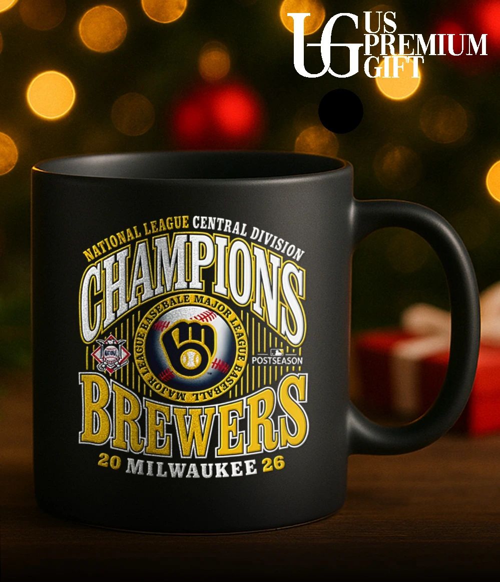 Milwaukee Brewers 2026 National League Central Division Champions shirt