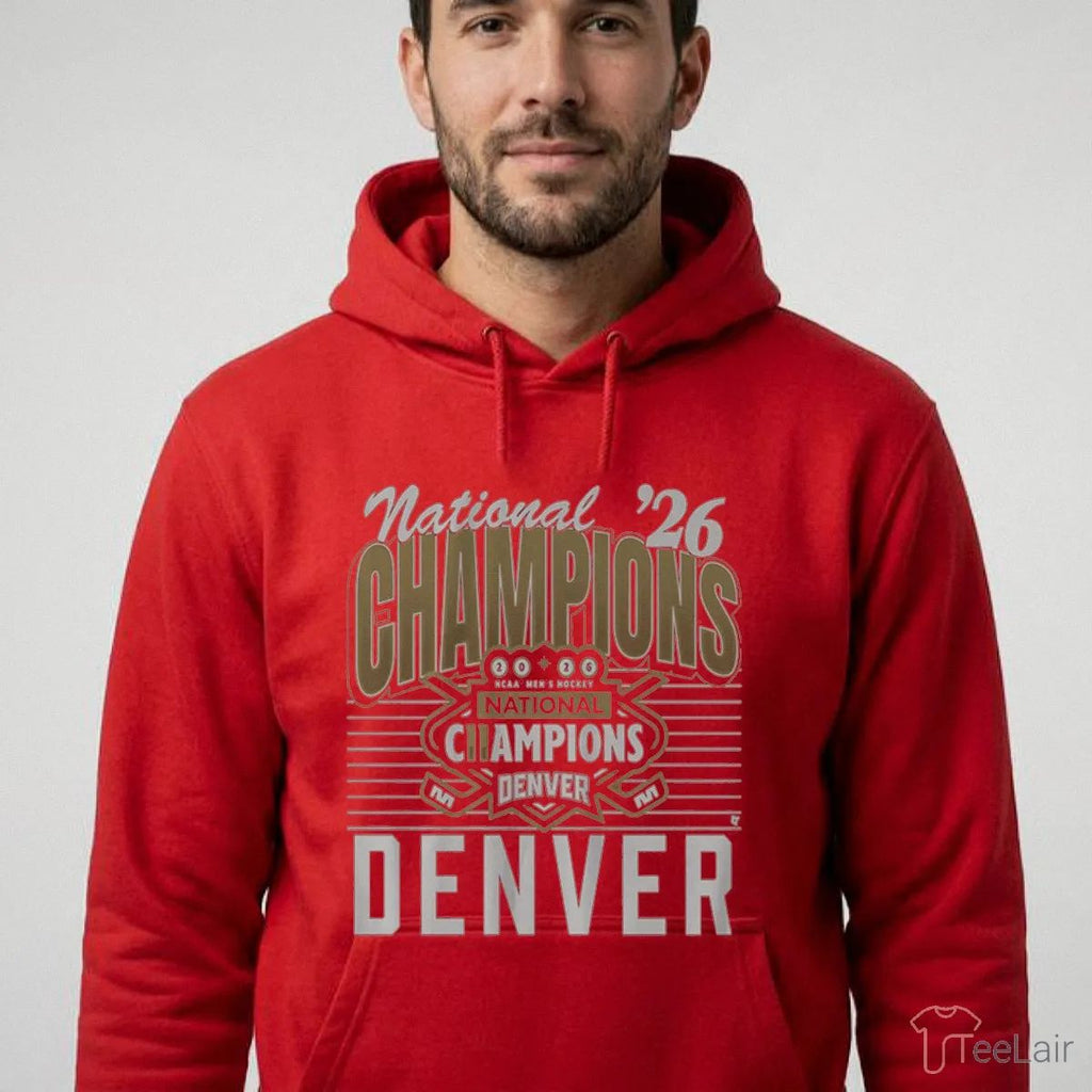 Denver Men’S Hockey 2026 National Champions Shirt