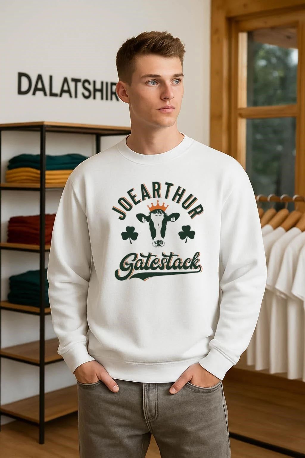 Joe Arthur Gatestack Cowhead Irish shirt