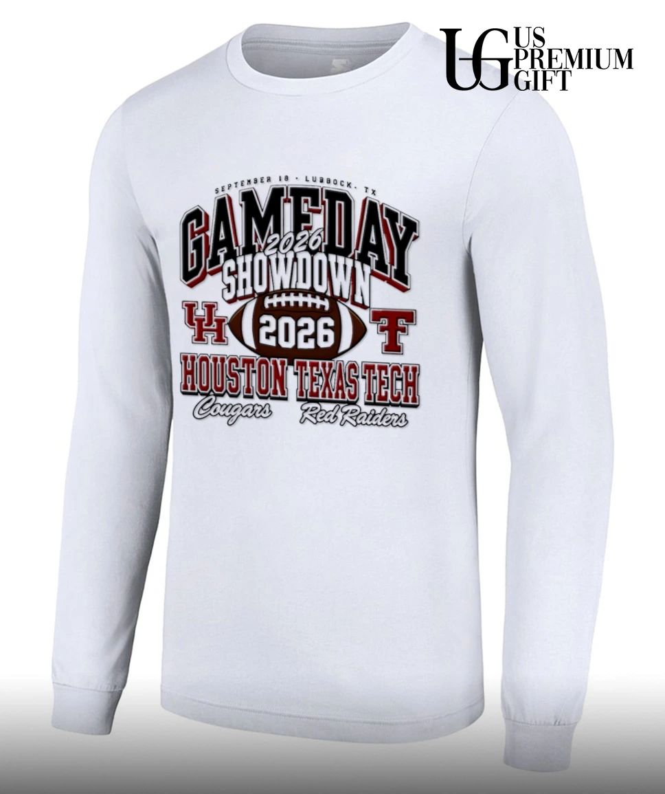 Houston Cougars vs Texas Tech Gameday Showdown September 18 2026 logo shirt