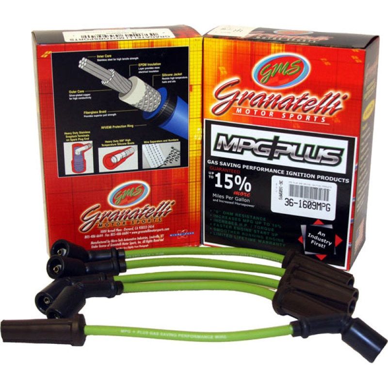 Granatelli 99-00 Ford Focus 4Cyl 2.0L MPG Plus Ignition Wires