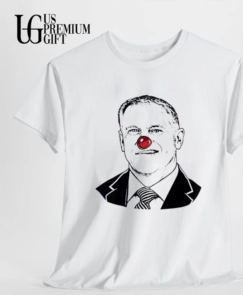 Hunter Yurachek clown portrait shirt