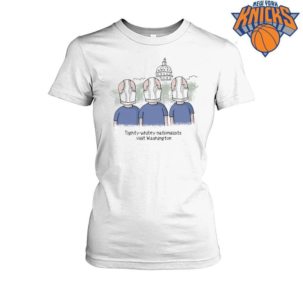 Tighty Whitey Nationalists Visit Washington DC Political Humor Graphic Shirt