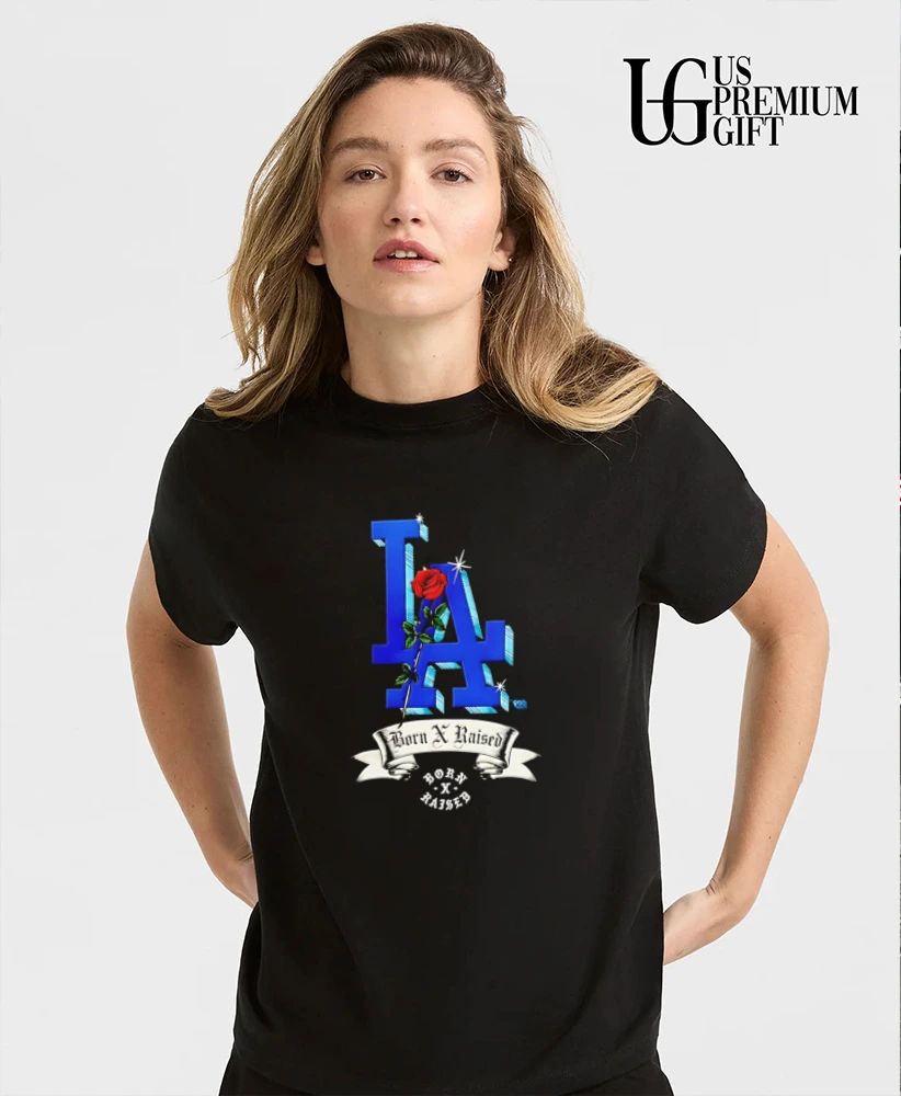 Los Angeles Dodgers Born X Raised Forever Blue 2026 graphic shirt