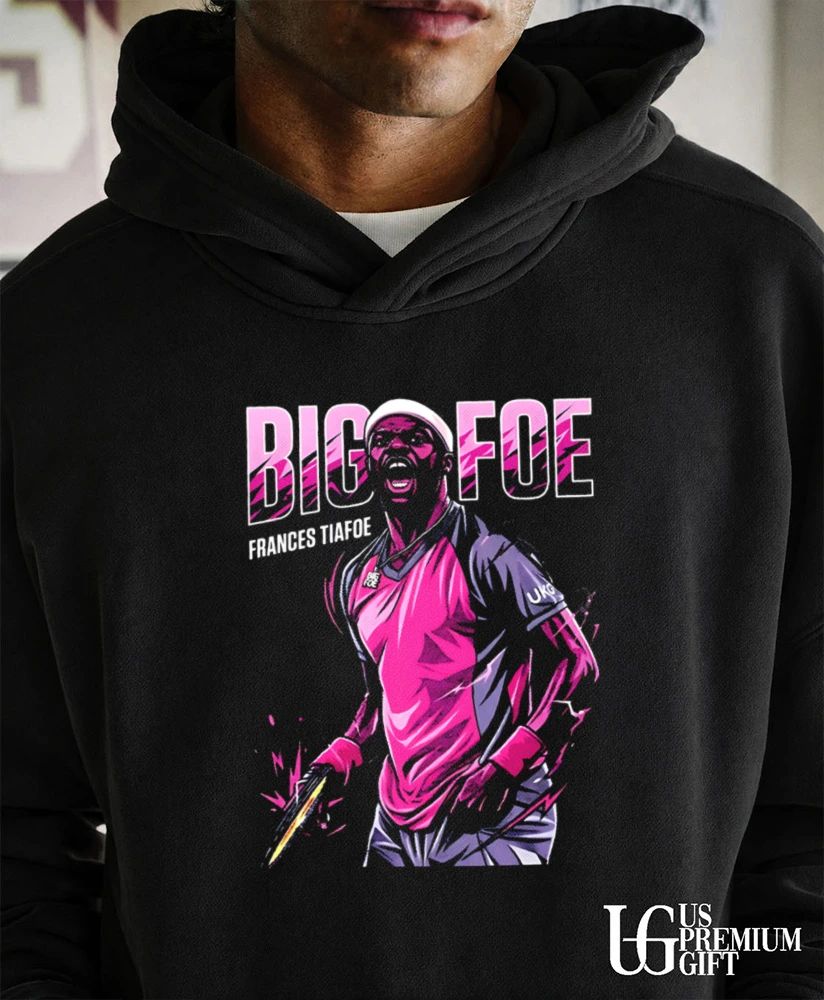Frances Tiafoe Big Foe Tennis scream shirt
