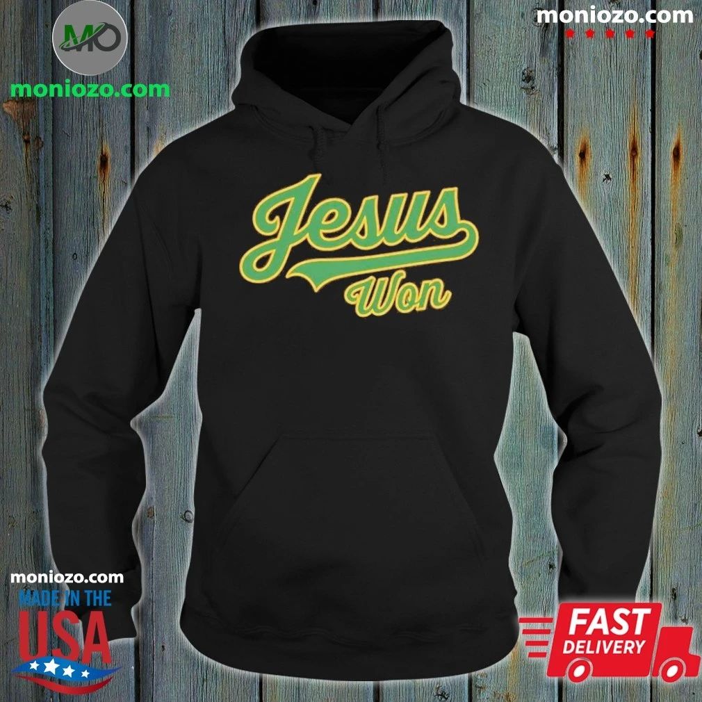 Carlos Cortes Athletics Jesus Won Shirt