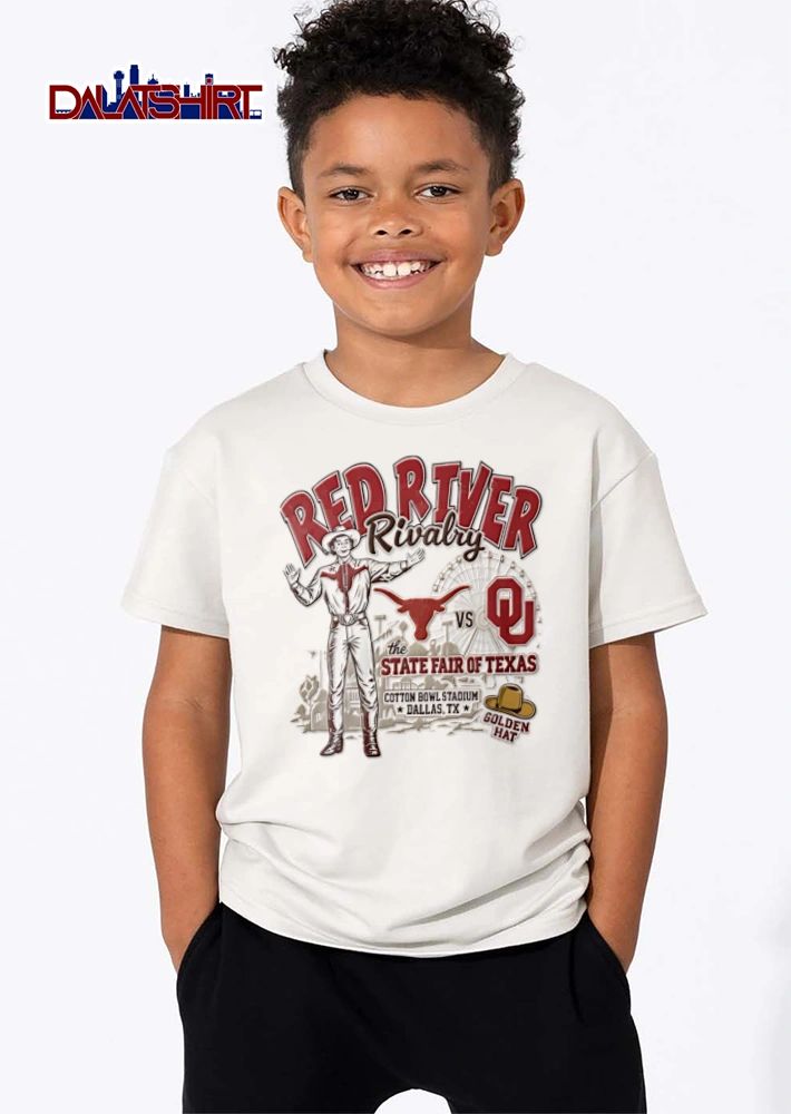 University Of Oklahoma University Of Texas Bowe Bentley Matthew Golden Red River Rivalry shirt