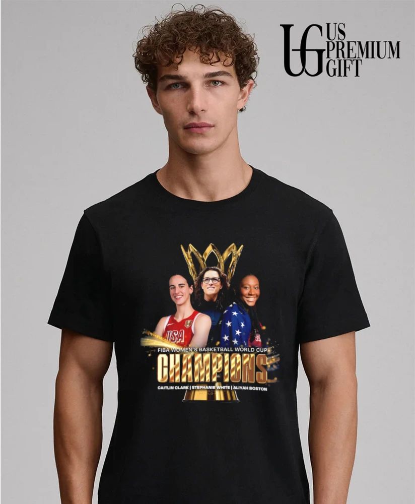 Indiana Fever Caitlin Clark 2026 FIBA World Cup Champions shirt