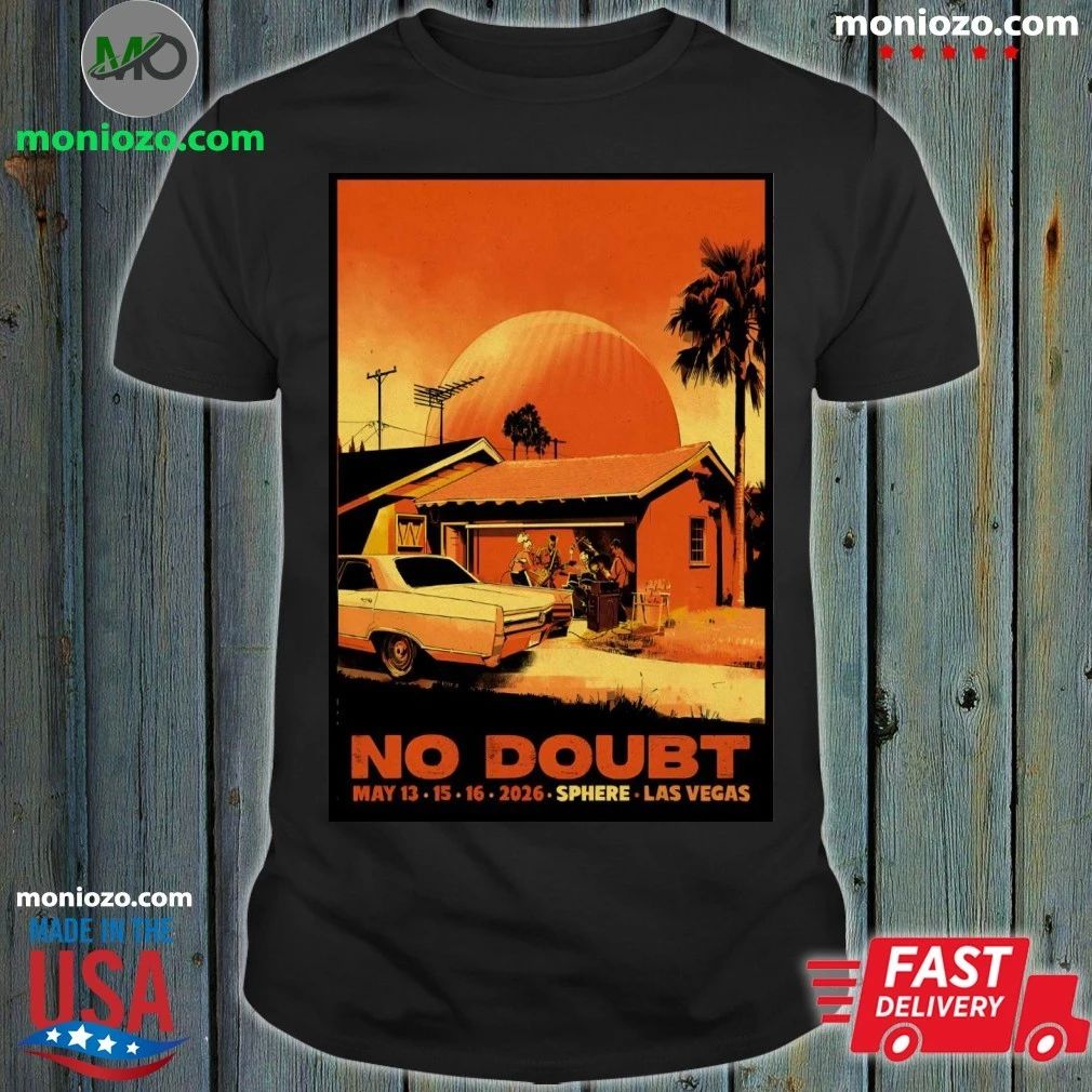 Original No Doubt May 13 15 16 2026 In Las Vegas NV Poster Shirt