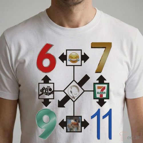 6-7, 69, 9 11, 7 Ate 9 Shirt