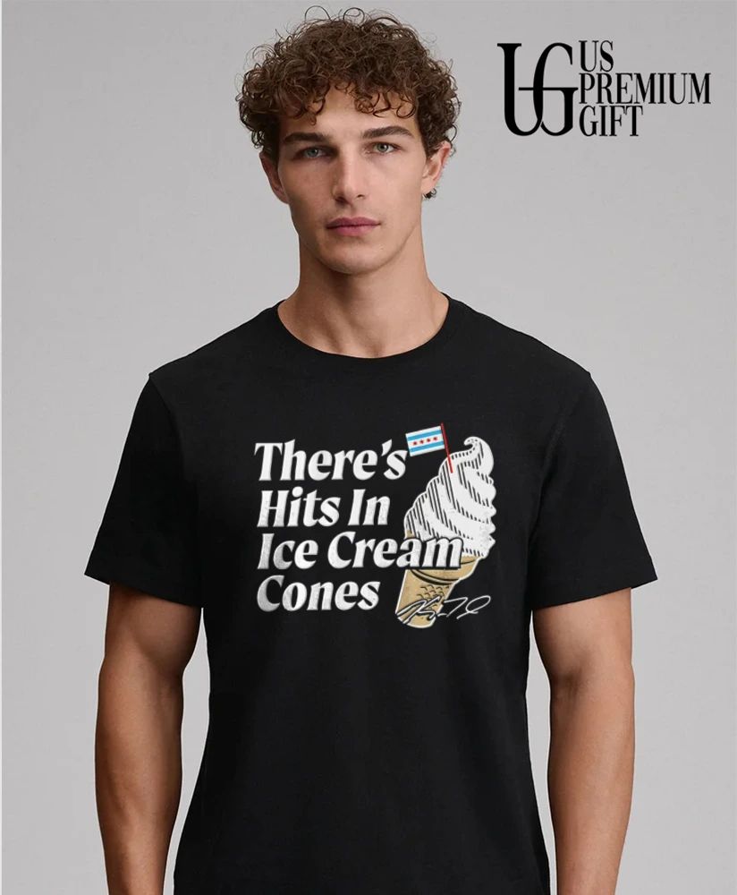 There’s Hits In Ice Cream Cones Kyle Teel Chicago White Sox baseball signature shirt