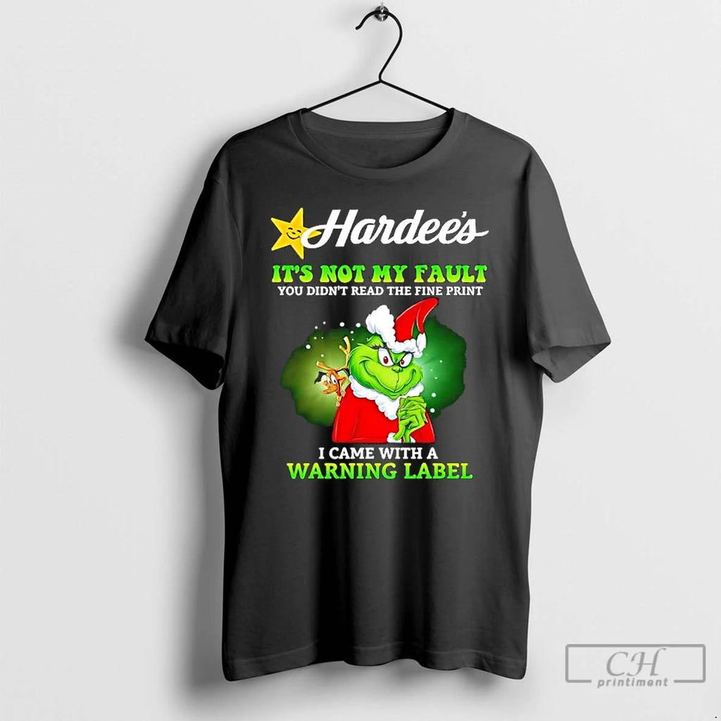 Grinch X Hardees Its Not My Fault You Didnt Read The Fine Print I Came