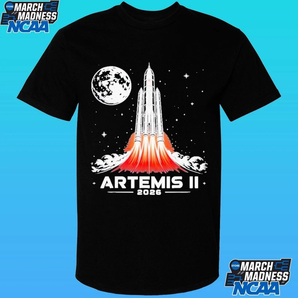 Artemis Ii Rocket Launch Space Exploration Back To The Moon Shirt